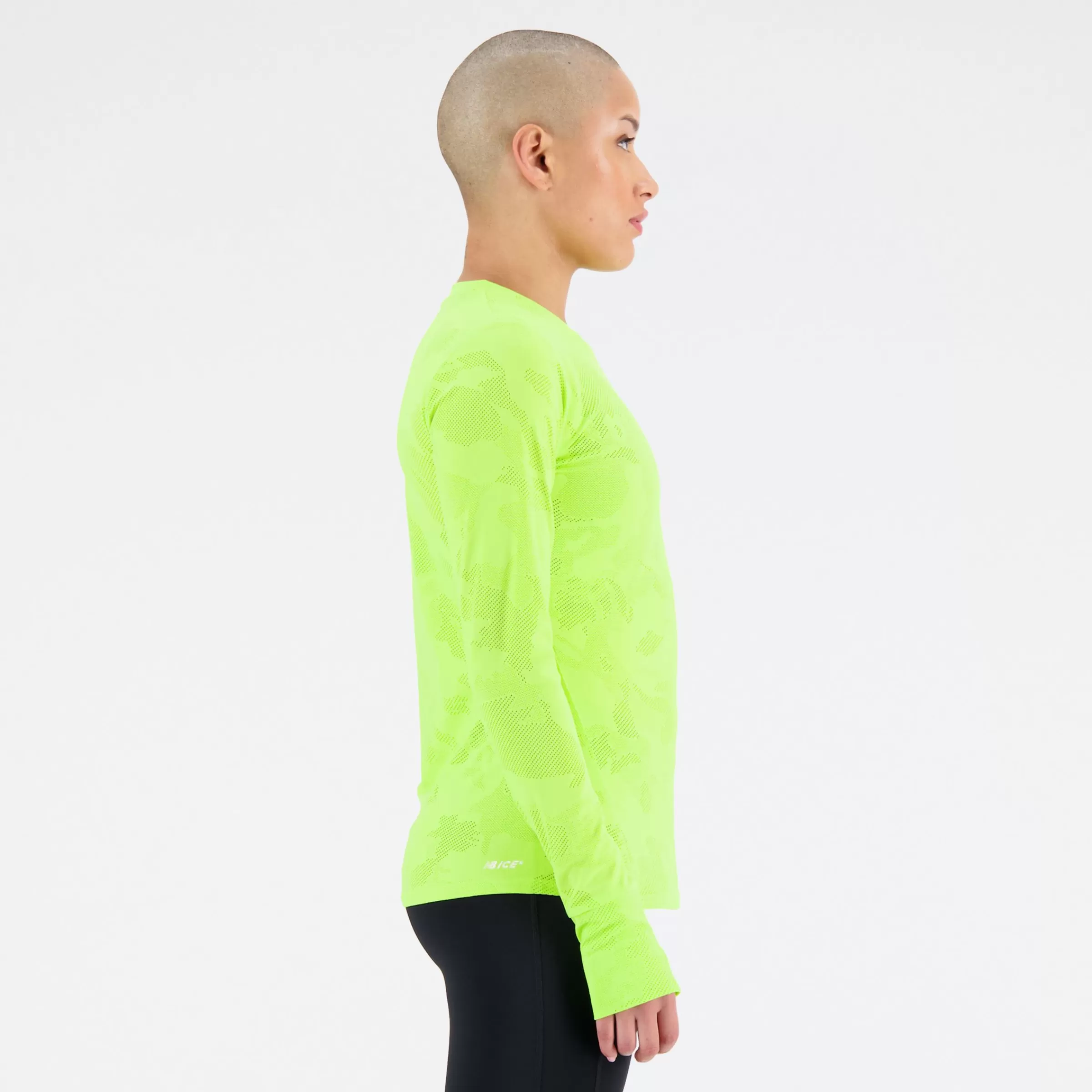 New Balance Vêtements Soldes-QSpeedJacquardLongSleeve THIRTY WATT