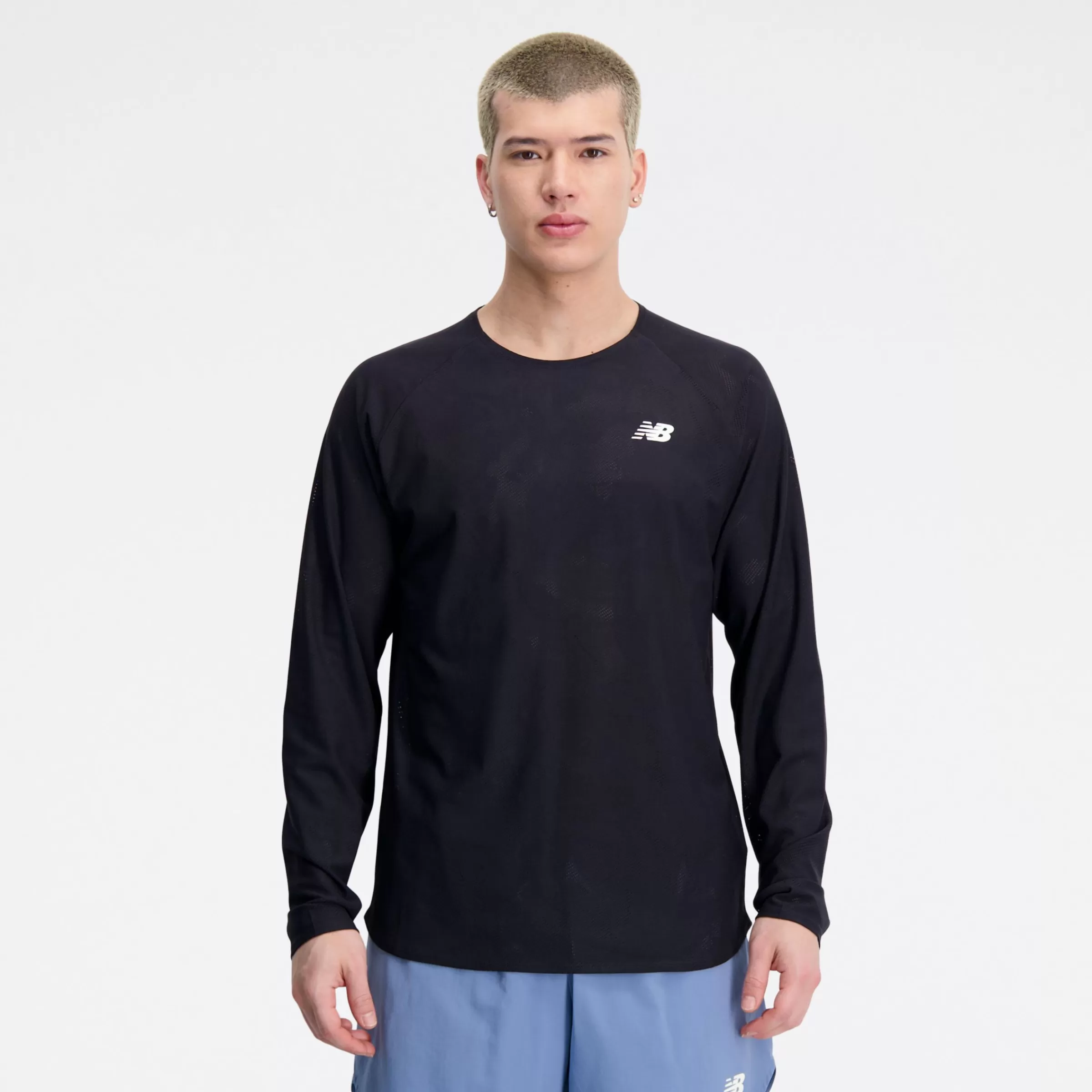 New Balance Vêtements Soldes-QSpeedJacquardLongSleeve