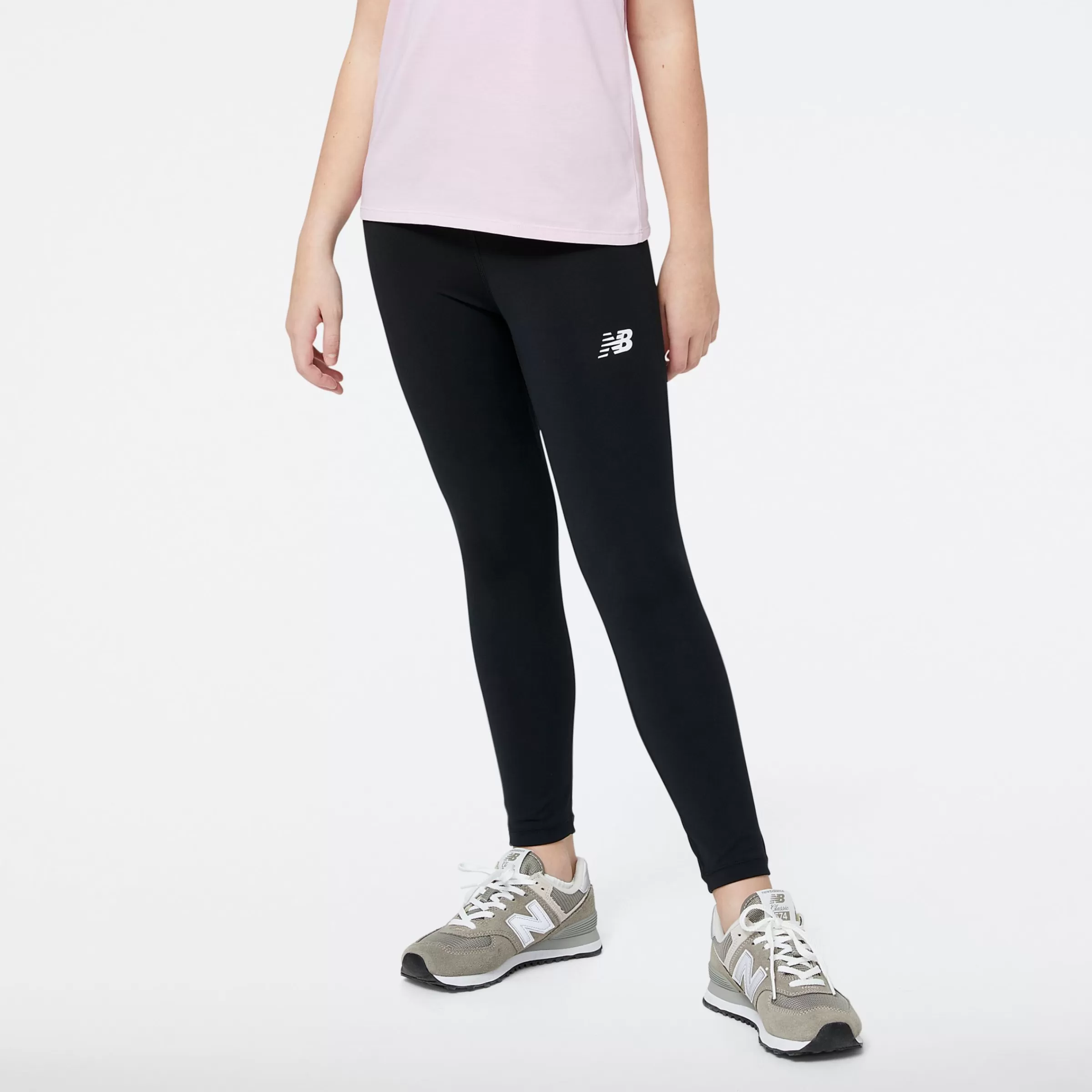 New Balance Vêtements Soldes-RelentlessCrossoverHighRise7/8Tight BLACK