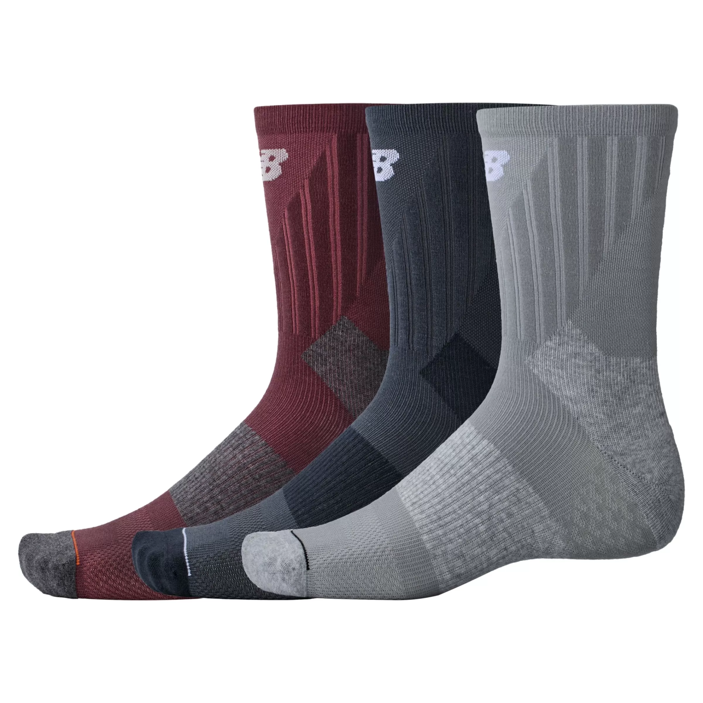 New Balance Chaussettes | Accessoires de Running-RunningRepreveMidcalf3Pack ASST2 COLORS