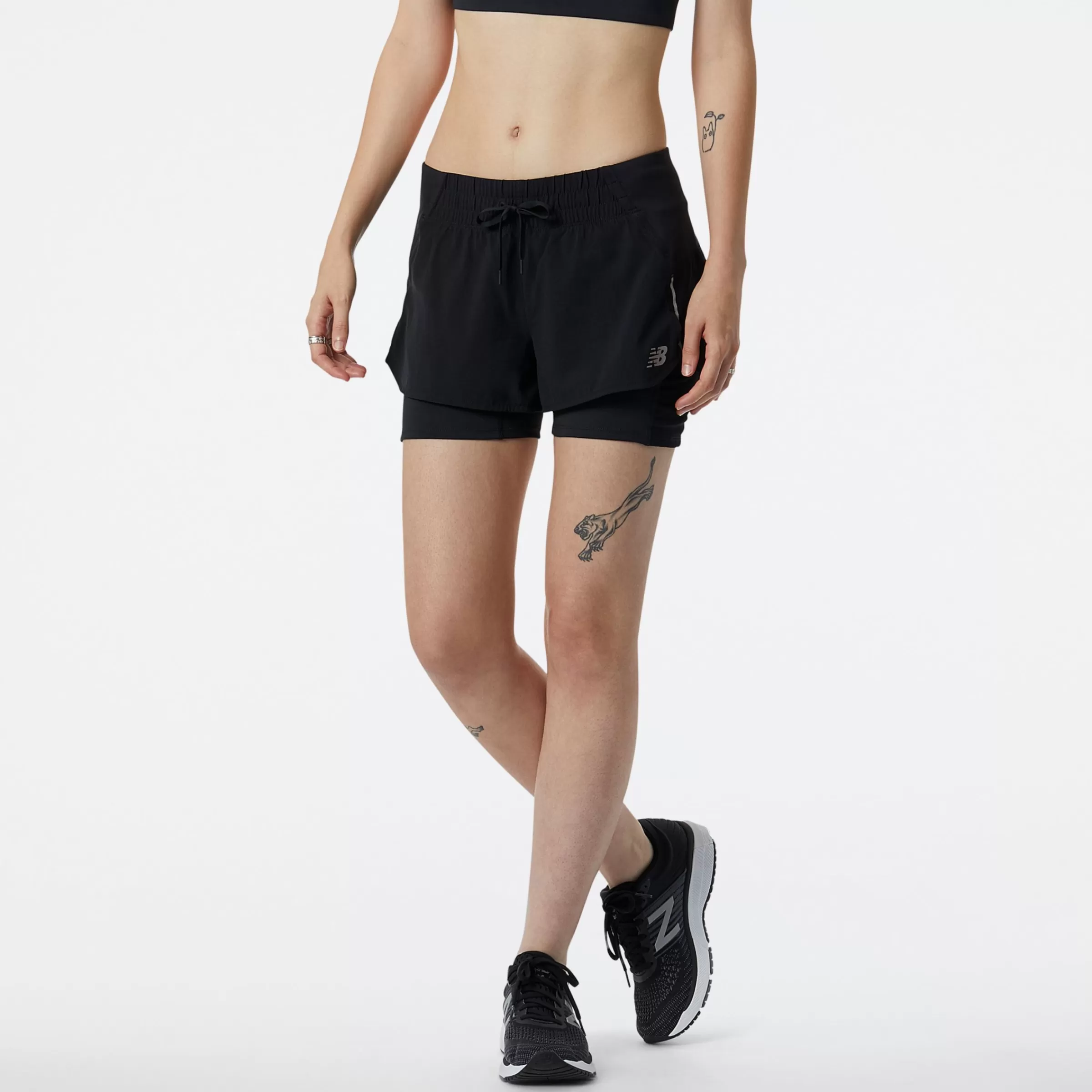 New Balance Shorts | Vêtements de Running-ShortImpactRun2in1 BLACK