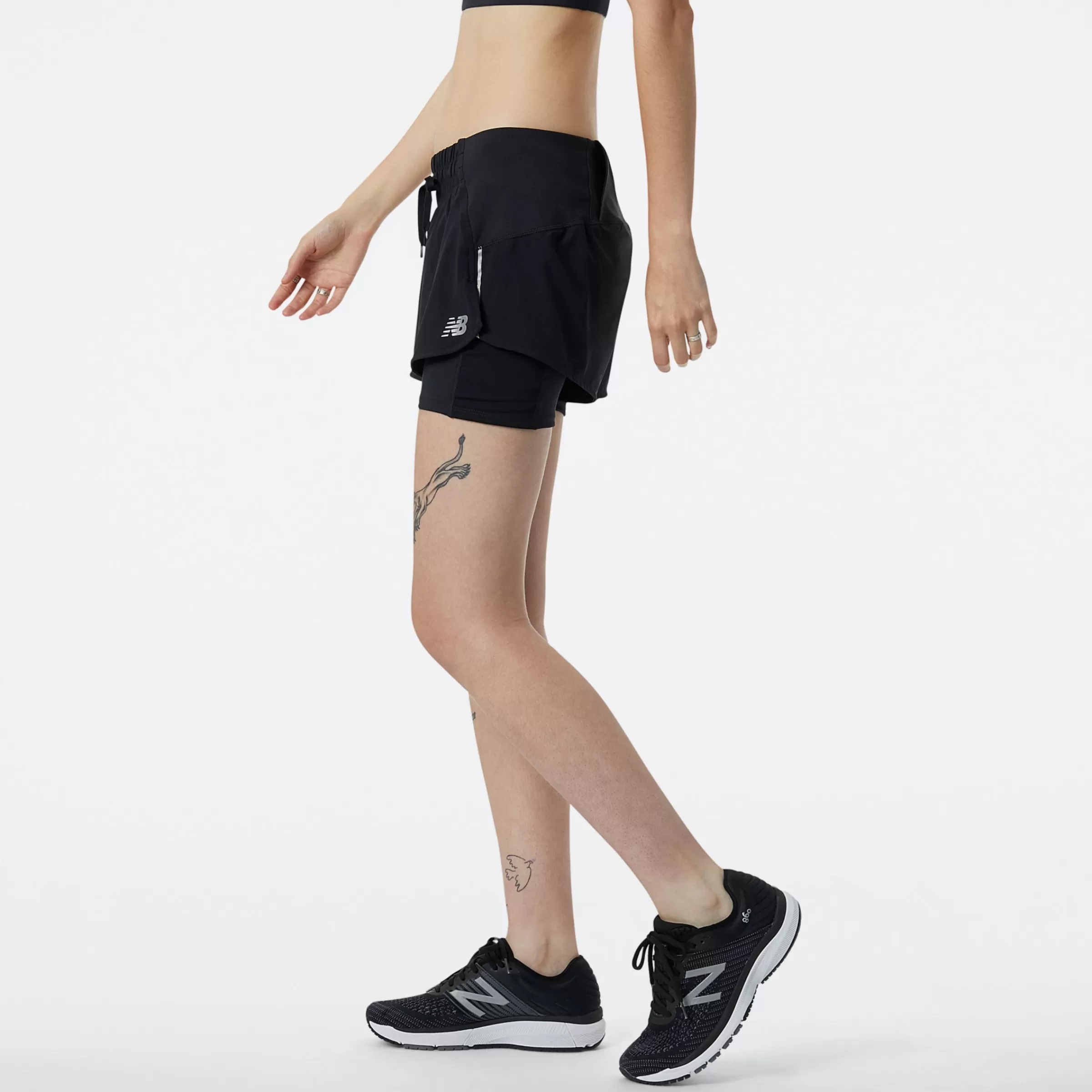 New Balance Shorts | Vêtements de Running-ShortImpactRun2in1 BLACK