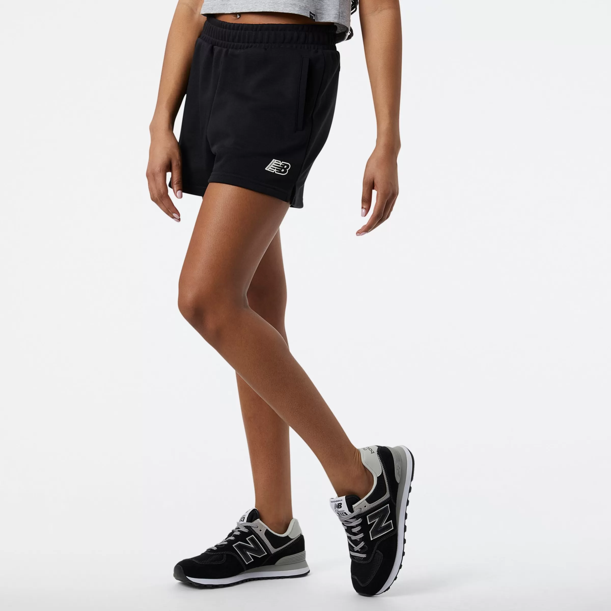 New Balance Vêtements de Running | Course-ShortNBEssentials BLACK