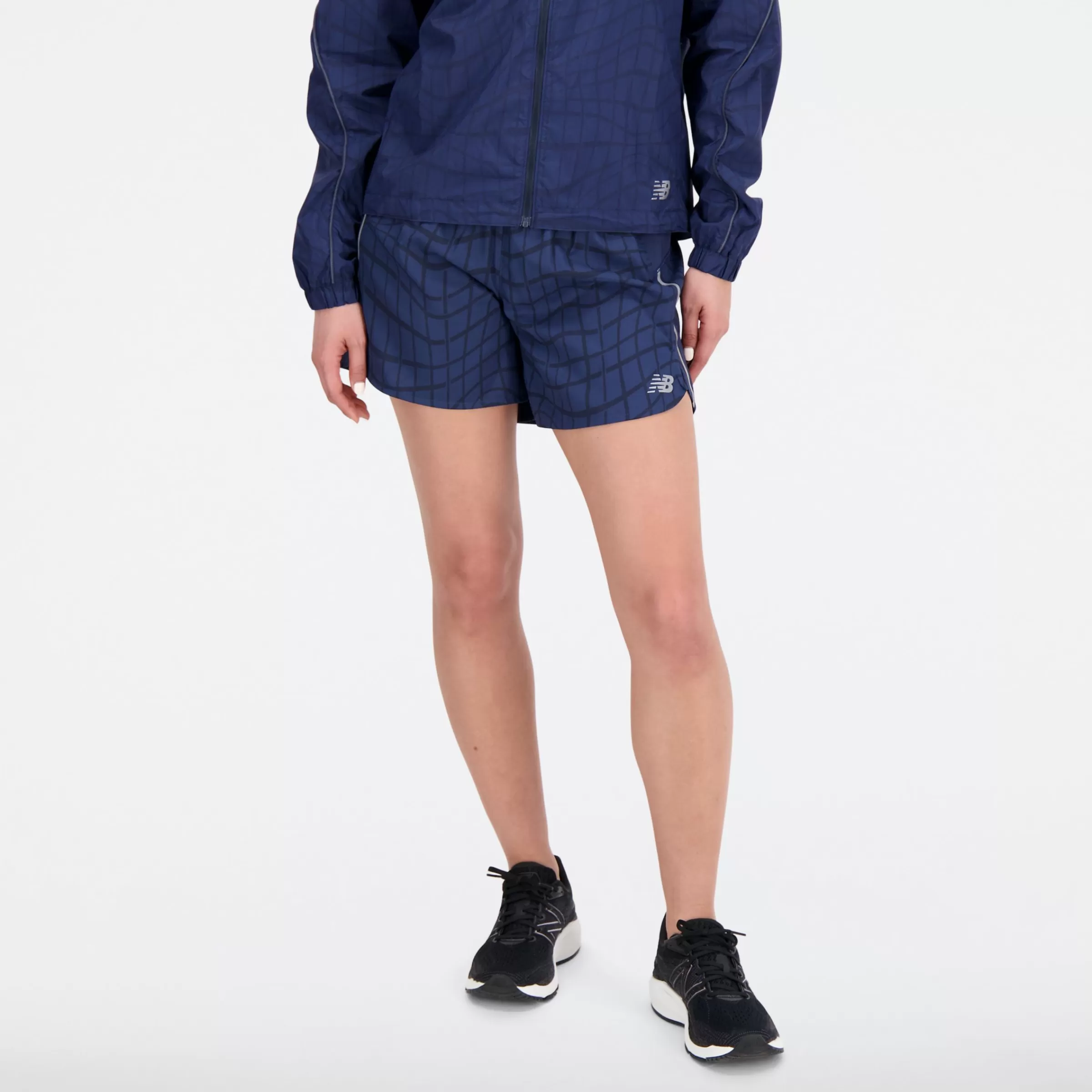 New Balance Shorts | Vêtements de Running-ShortPrintedImpactRun5in NB NAVY