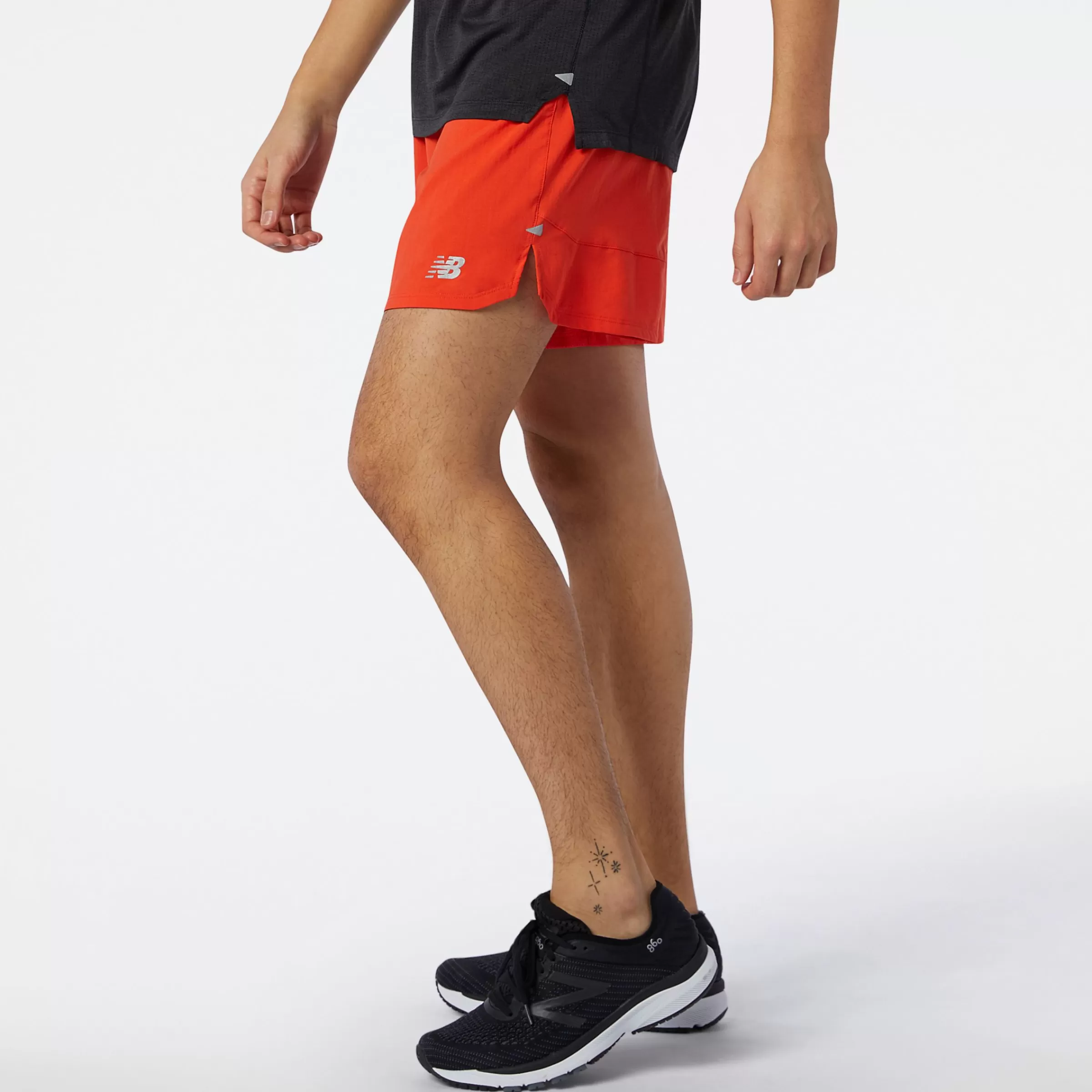 New Balance Shorts | Vêtements de Running-ShortPrintedImpactRun5Inch GHOST PEPPER