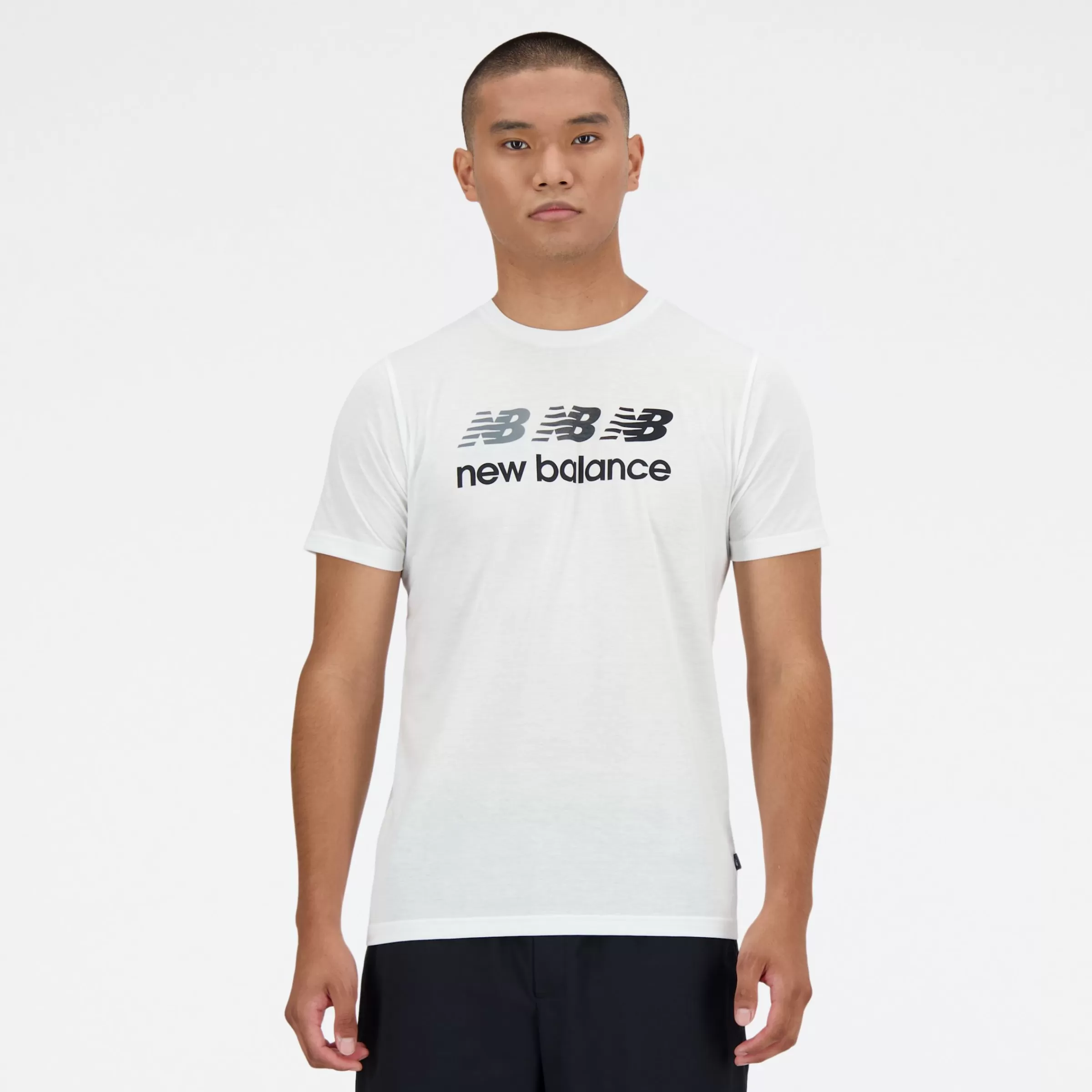 New Balance Vêtements de Running | Activité-SportEssentialsHeathertechGraphicT-Shirt WHITE