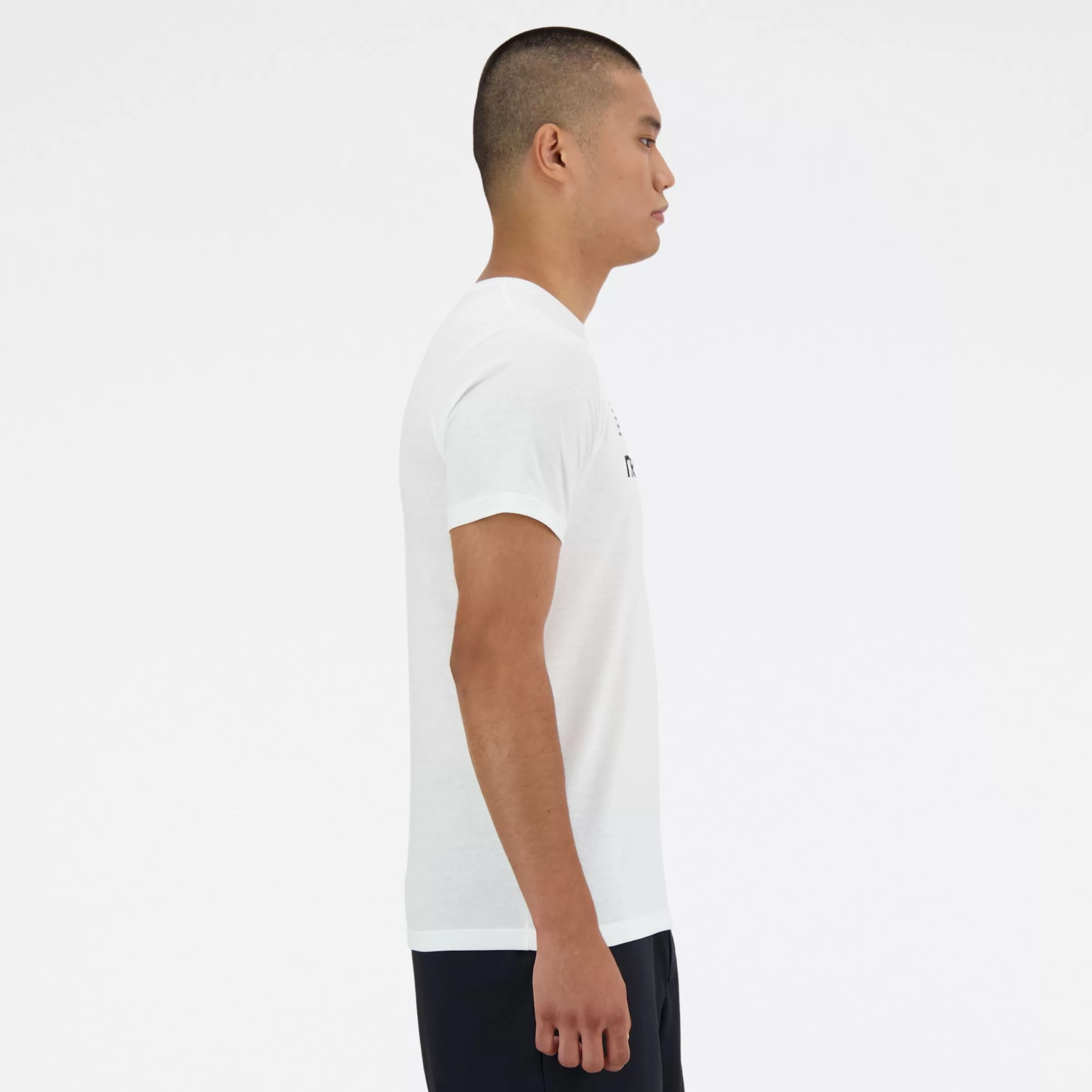 New Balance Vêtements de Running | Activité-SportEssentialsHeathertechGraphicT-Shirt WHITE