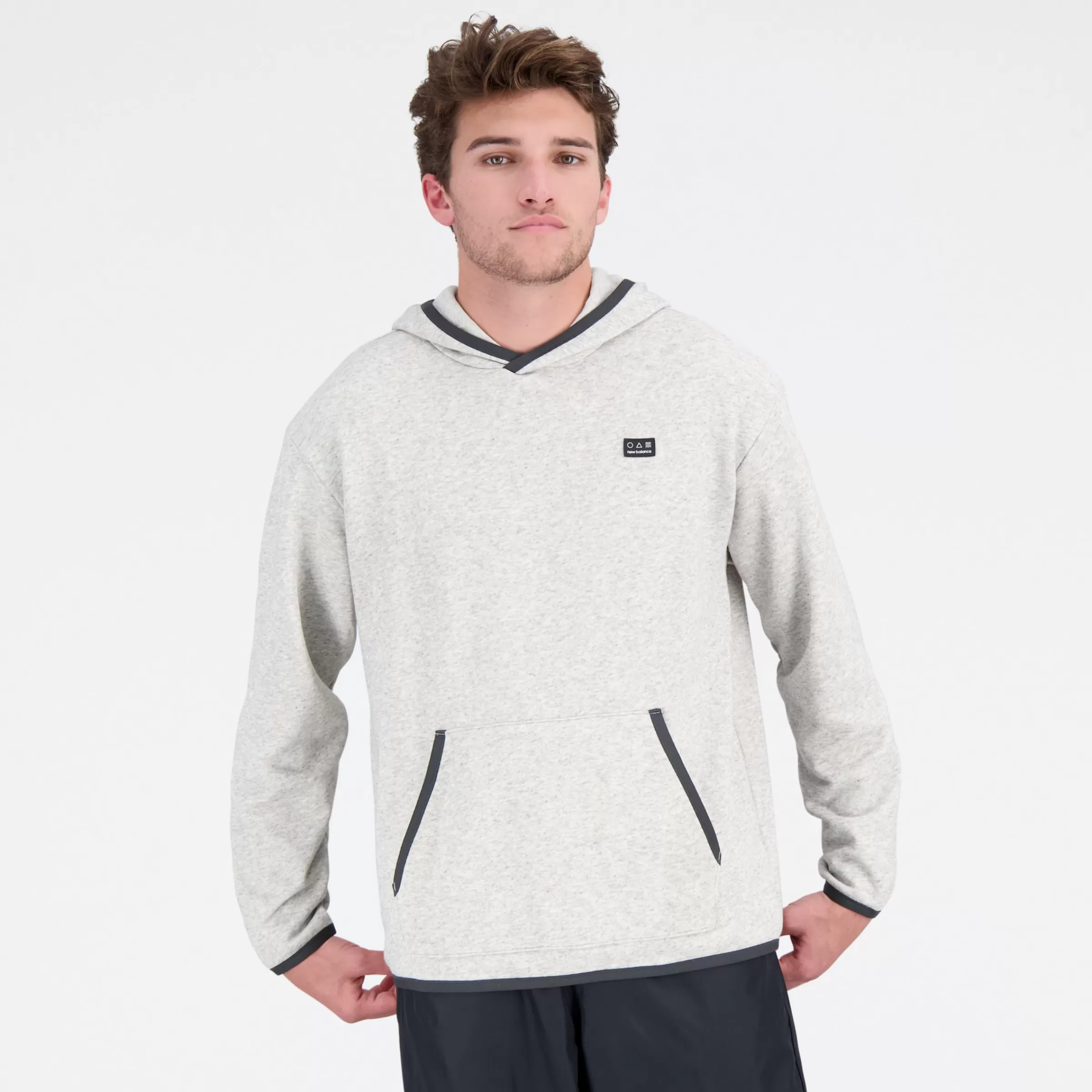 New Balance Vêtements | Sweats à capuche et Sweat-shirts-SweatsàcapucheATSpinnex SPINNEX GREY