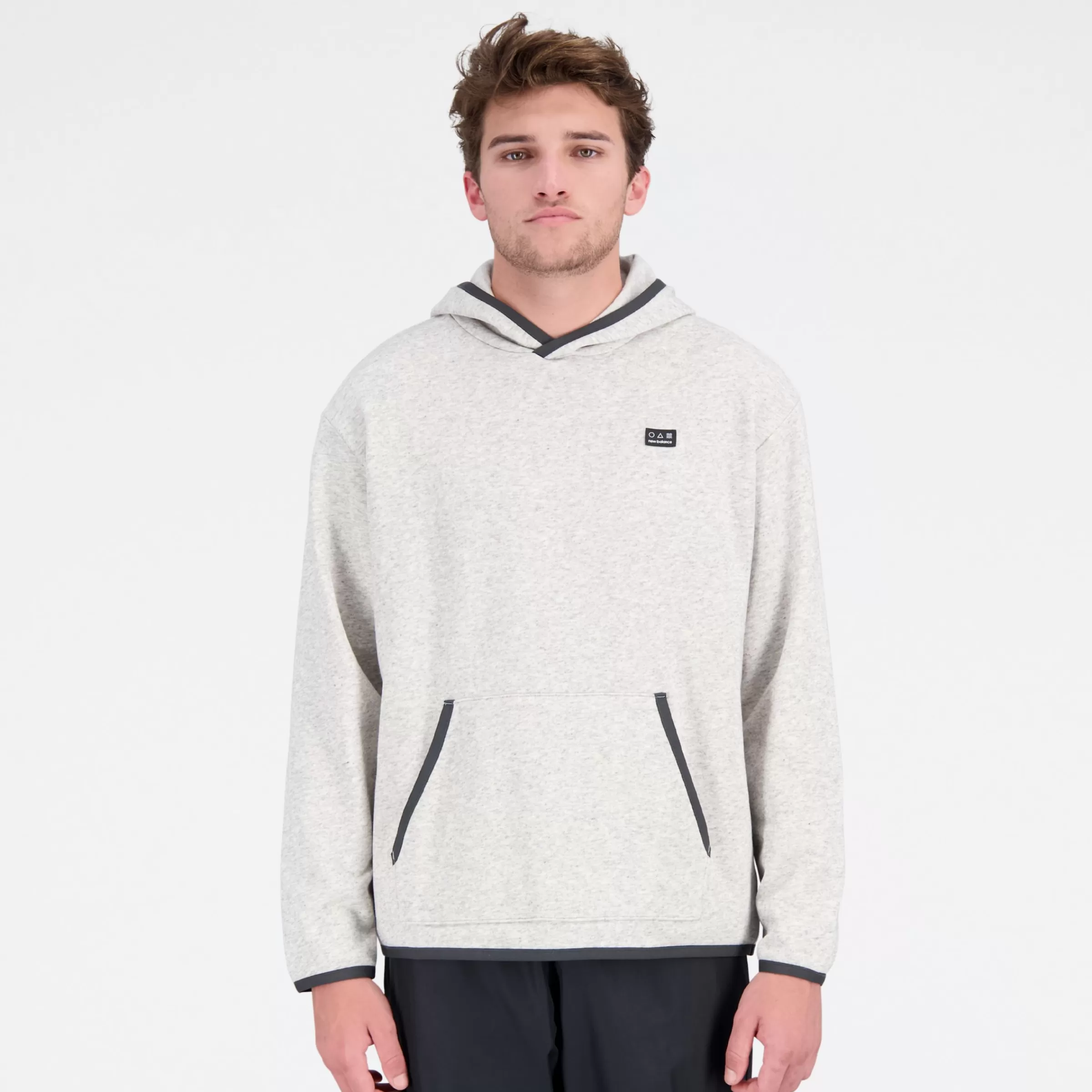 New Balance Vêtements | Sweats à capuche et Sweat-shirts-SweatsàcapucheATSpinnex SPINNEX GREY