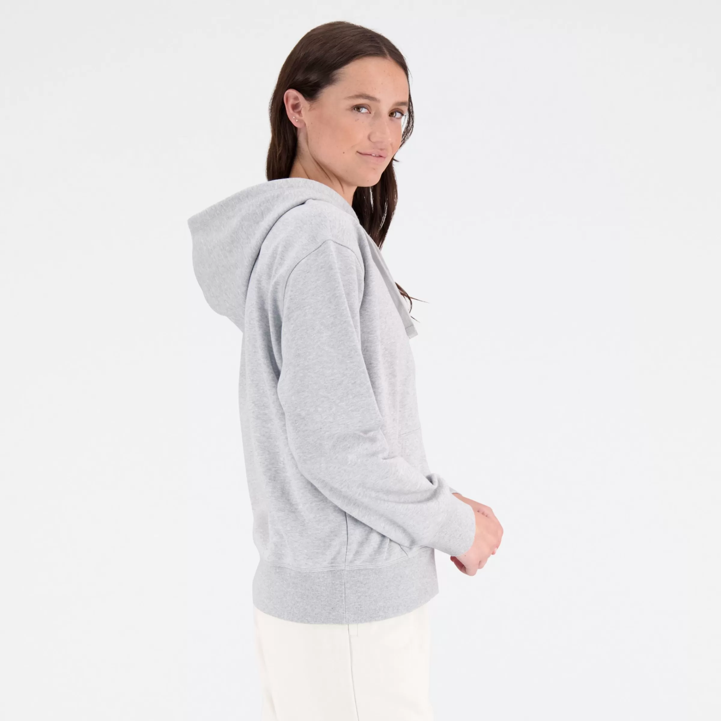 New Balance Vêtements | Vestes-SweatsàcapucheNBEssentialsStackedLogoFullZip