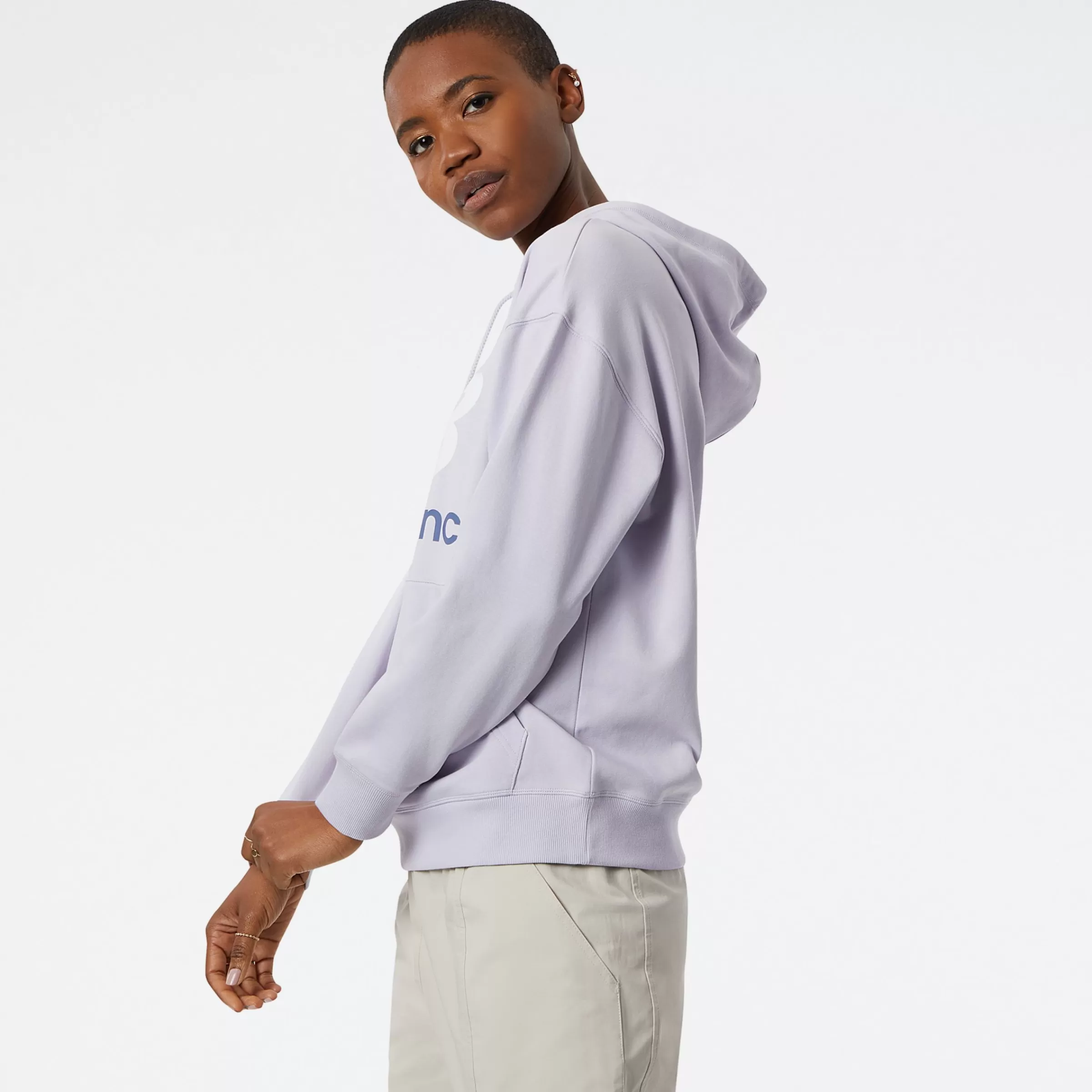 New Balance Sweats à capuche et Sweat-shirts | Vêtements-SweatsàcapucheNBEssentialsStackedLogoOversized