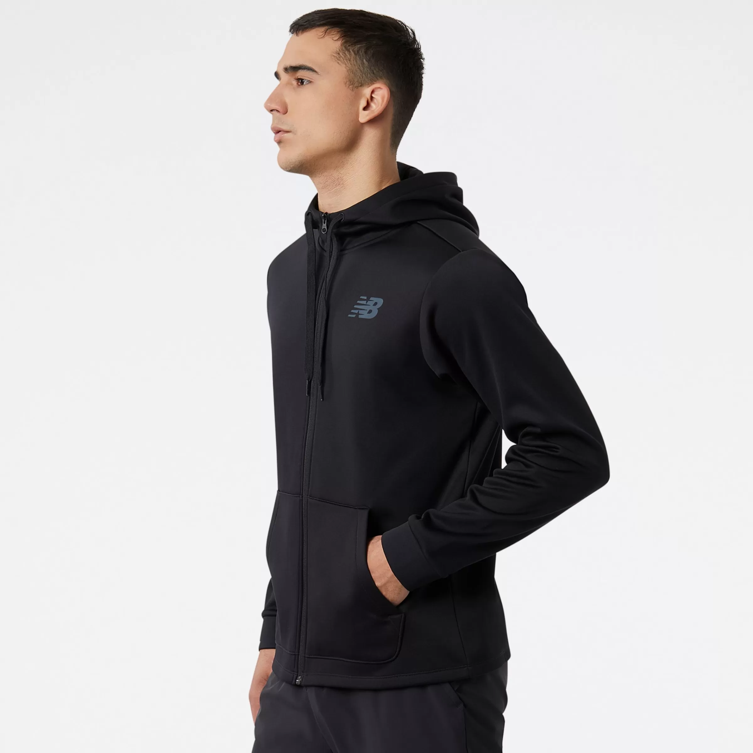 New Balance Vêtements Soldes-SweatsàcapucheTenacityPerformanceFleeceFullZip