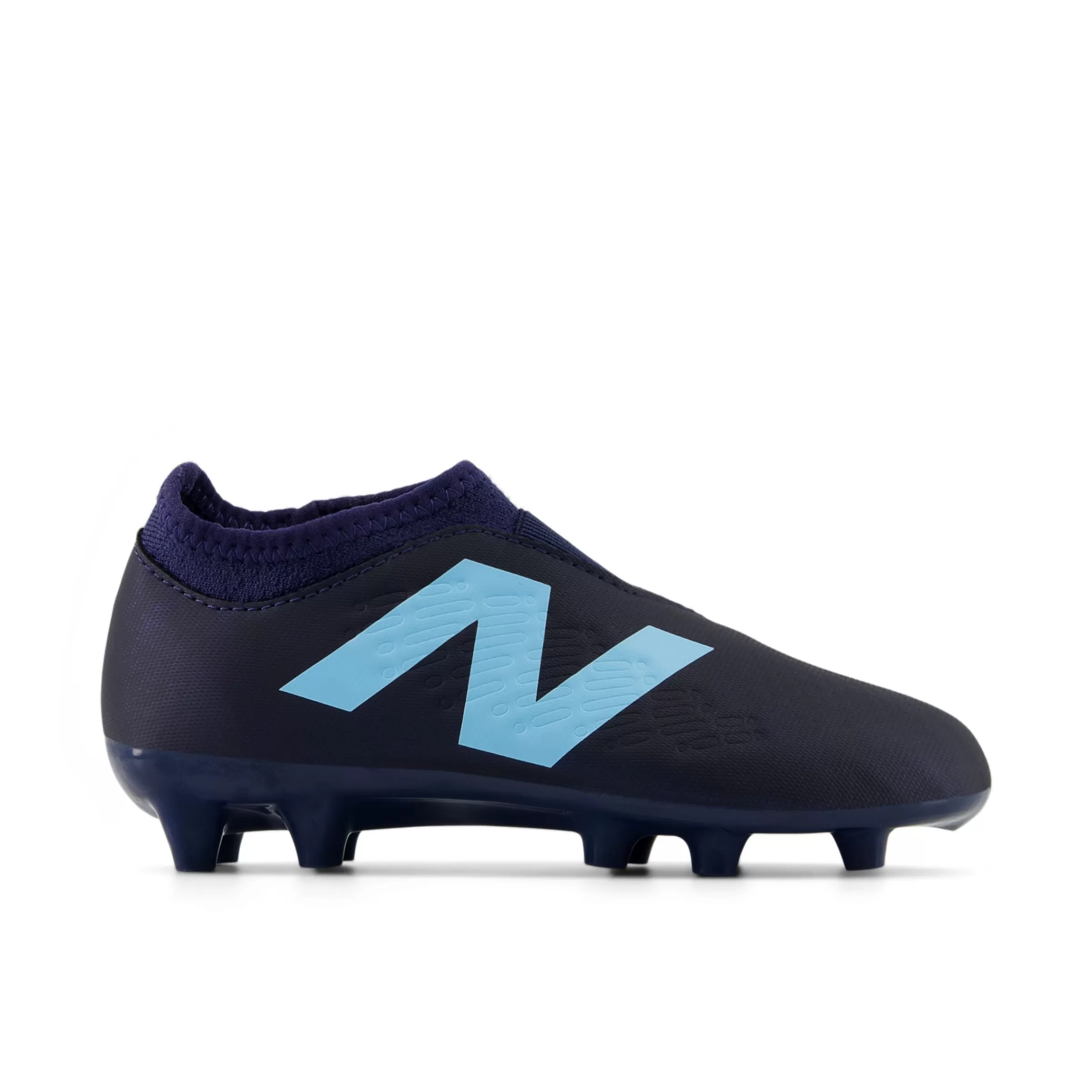 New Balance Chaussures | Chaussures de Football-TEKELAMAGIQUEJNRFGV4+ NB Navy avec Team Sky Blue et Hot Mango