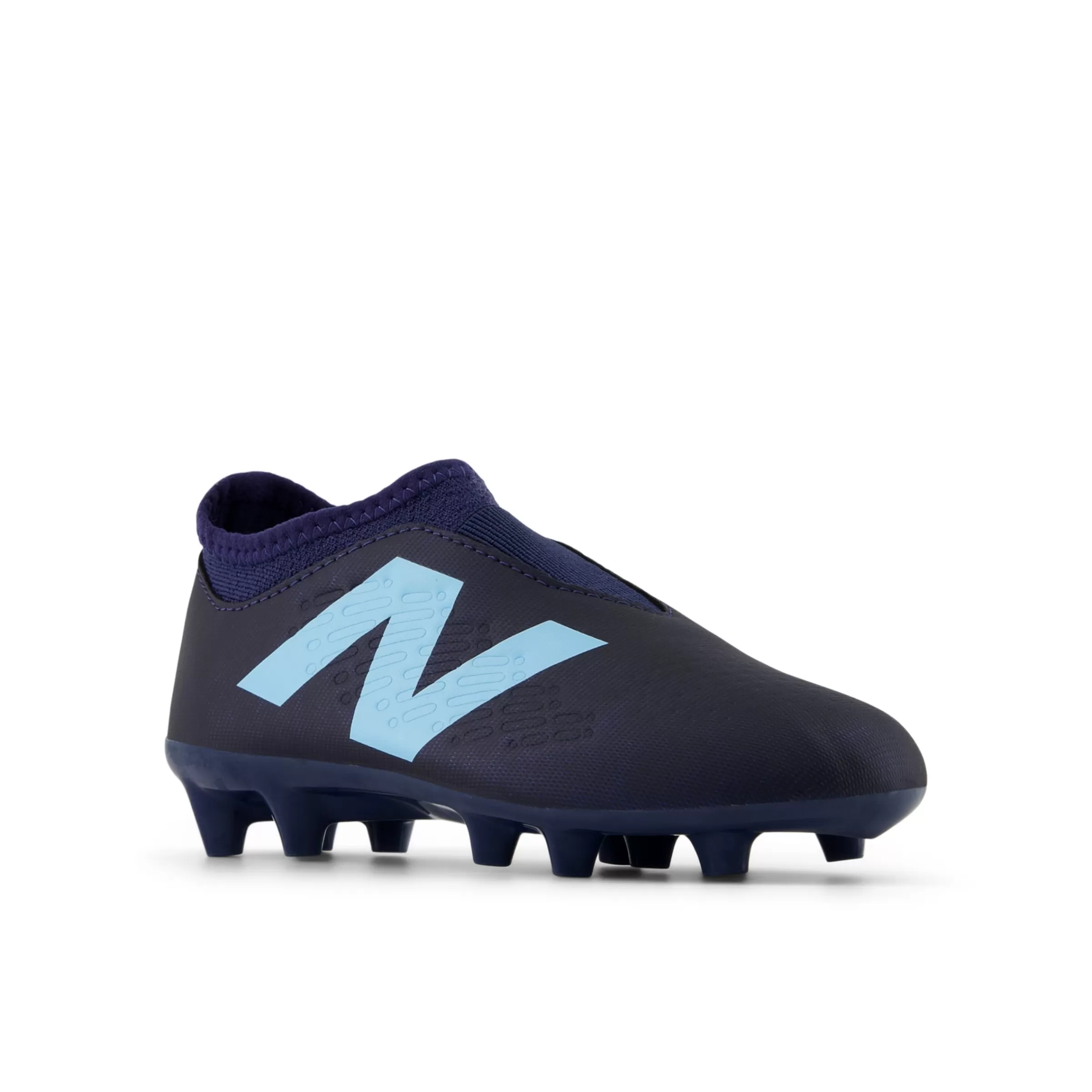 New Balance Chaussures | Chaussures de Football-TEKELAMAGIQUEJNRFGV4+ NB Navy avec Team Sky Blue et Hot Mango