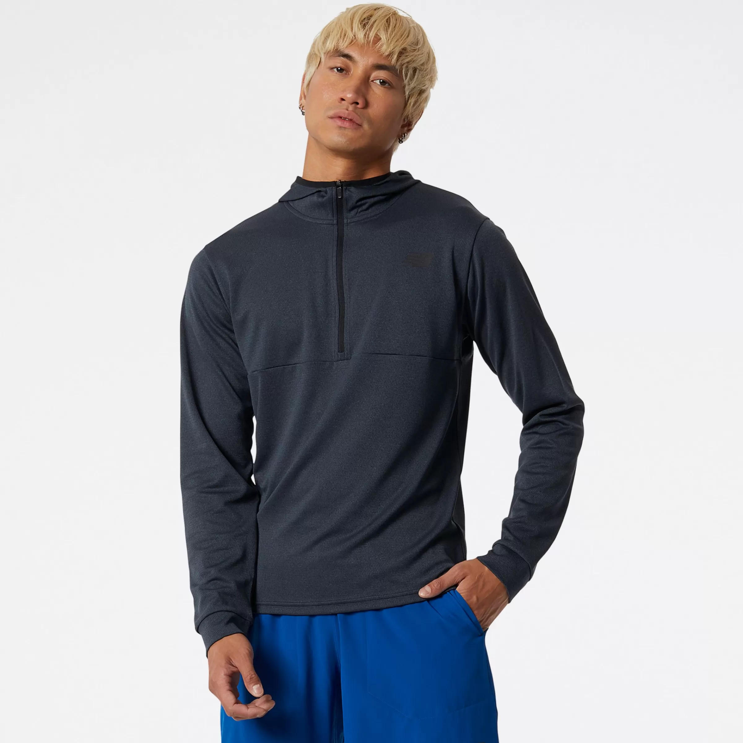 New Balance Vêtements Soldes-TenacityHooded1/4Zip