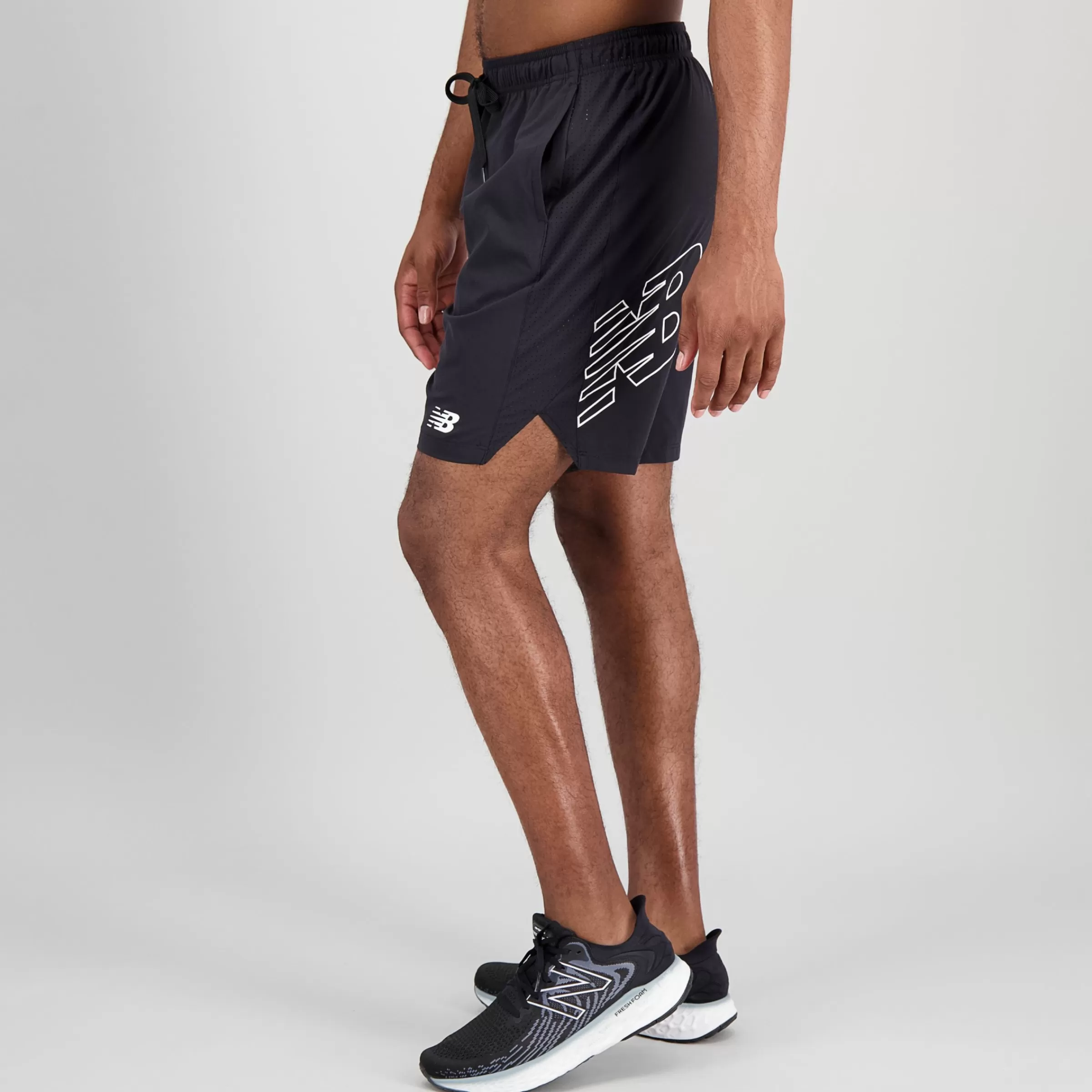 New Balance Shorts | Vêtements de Running-TenacityWovenLogo9inchShort BLACK