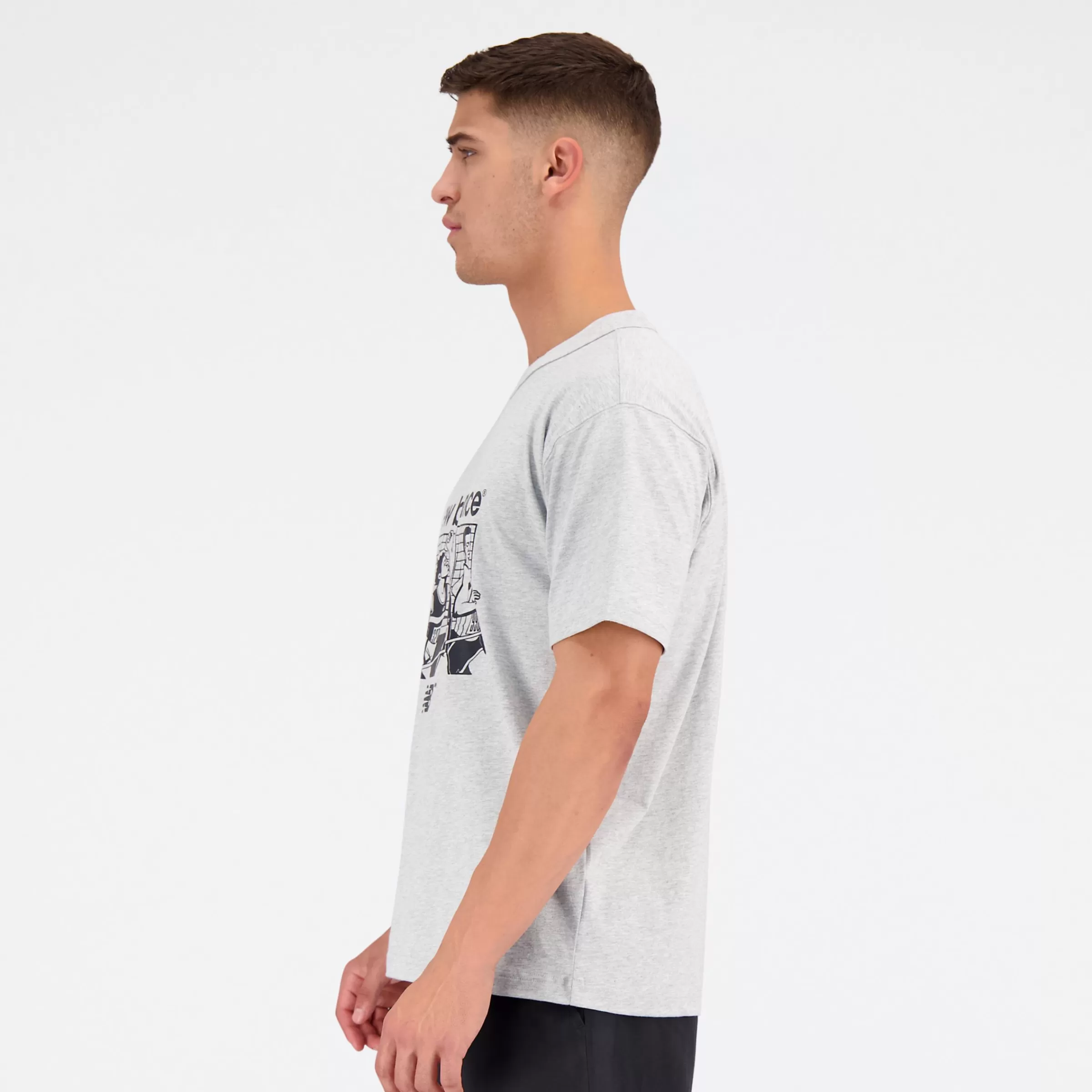 New Balance Vêtements | Tee-shirts et Maillots-T-ShirtAthleticsRemasteredGraphicCottonJerseyShortSleeve