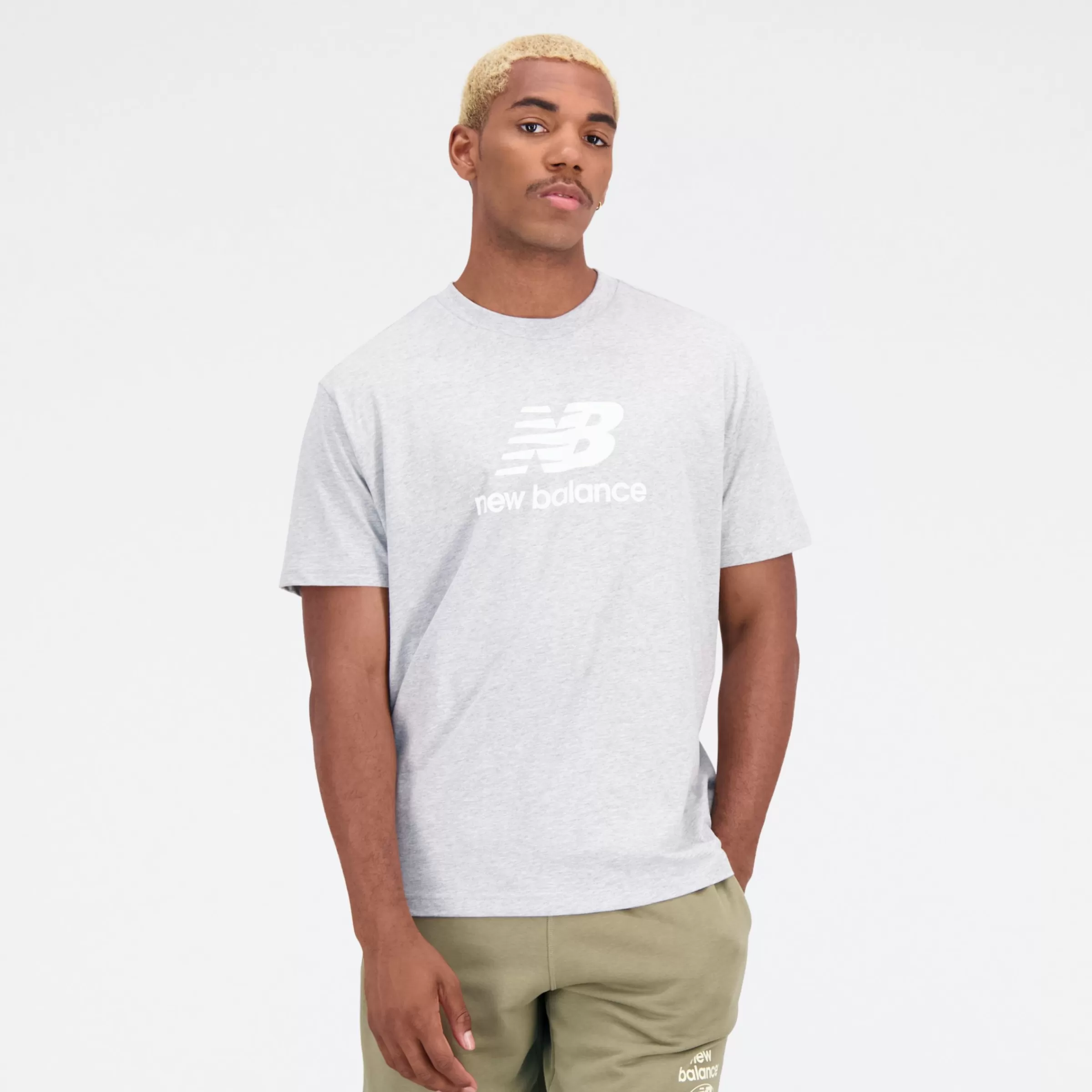 New Balance Vêtements | Tee-shirts et Maillots-T-ShirtEssentialsStackedLogoCottonJerseyShortSleeveT-shirt