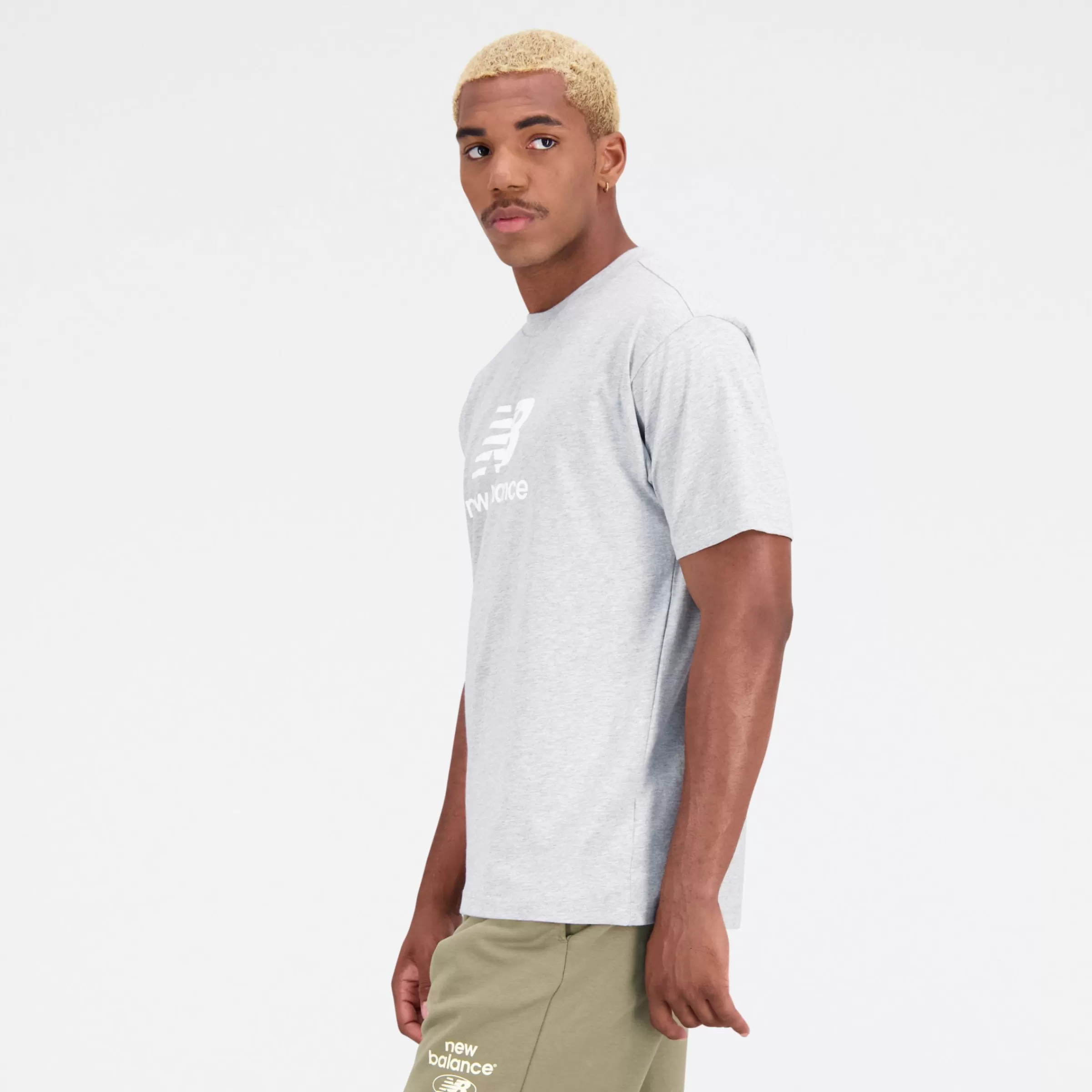 New Balance Vêtements | Tee-shirts et Maillots-T-ShirtEssentialsStackedLogoCottonJerseyShortSleeveT-shirt