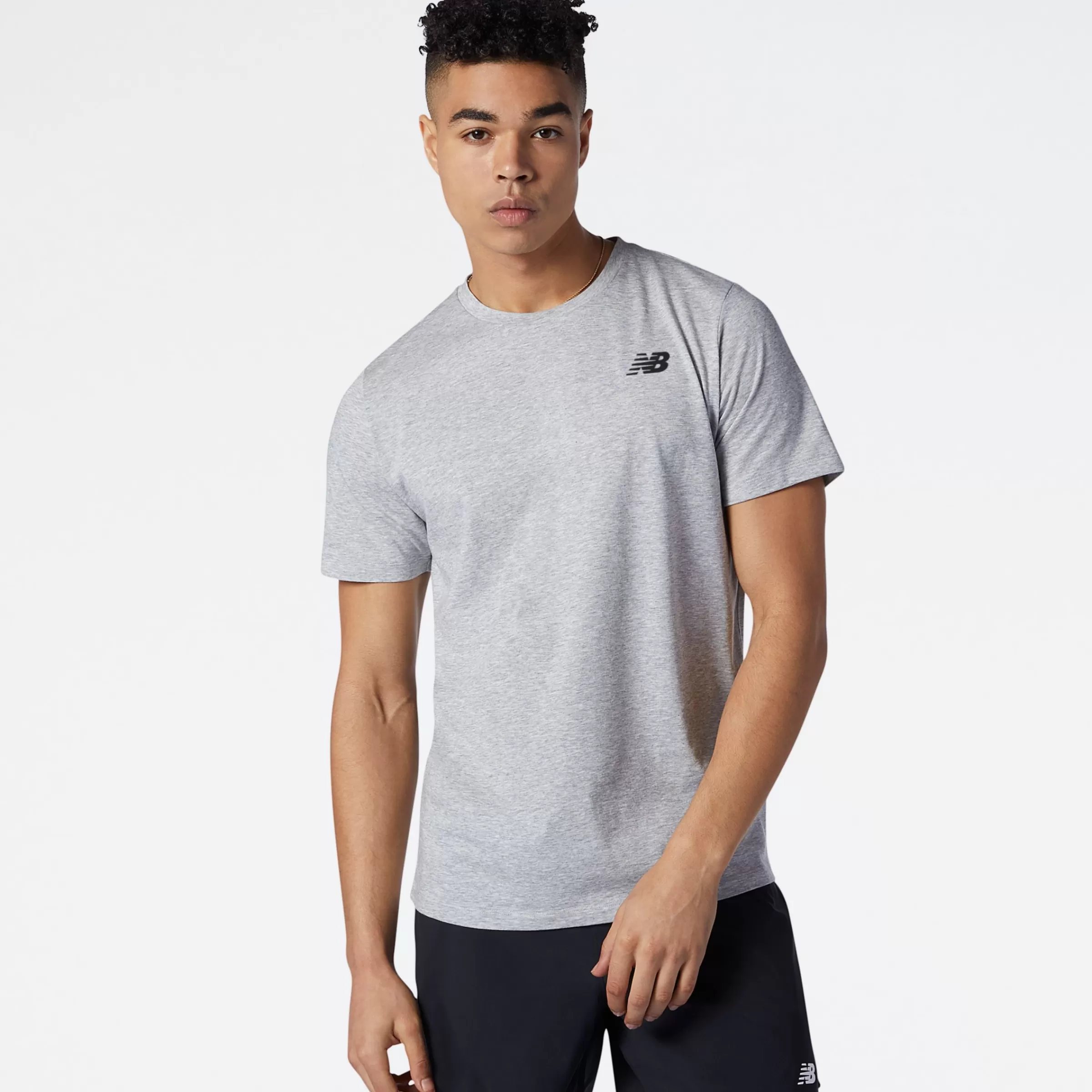 New Balance Vêtements Soldes-T-ShirtHeathertech