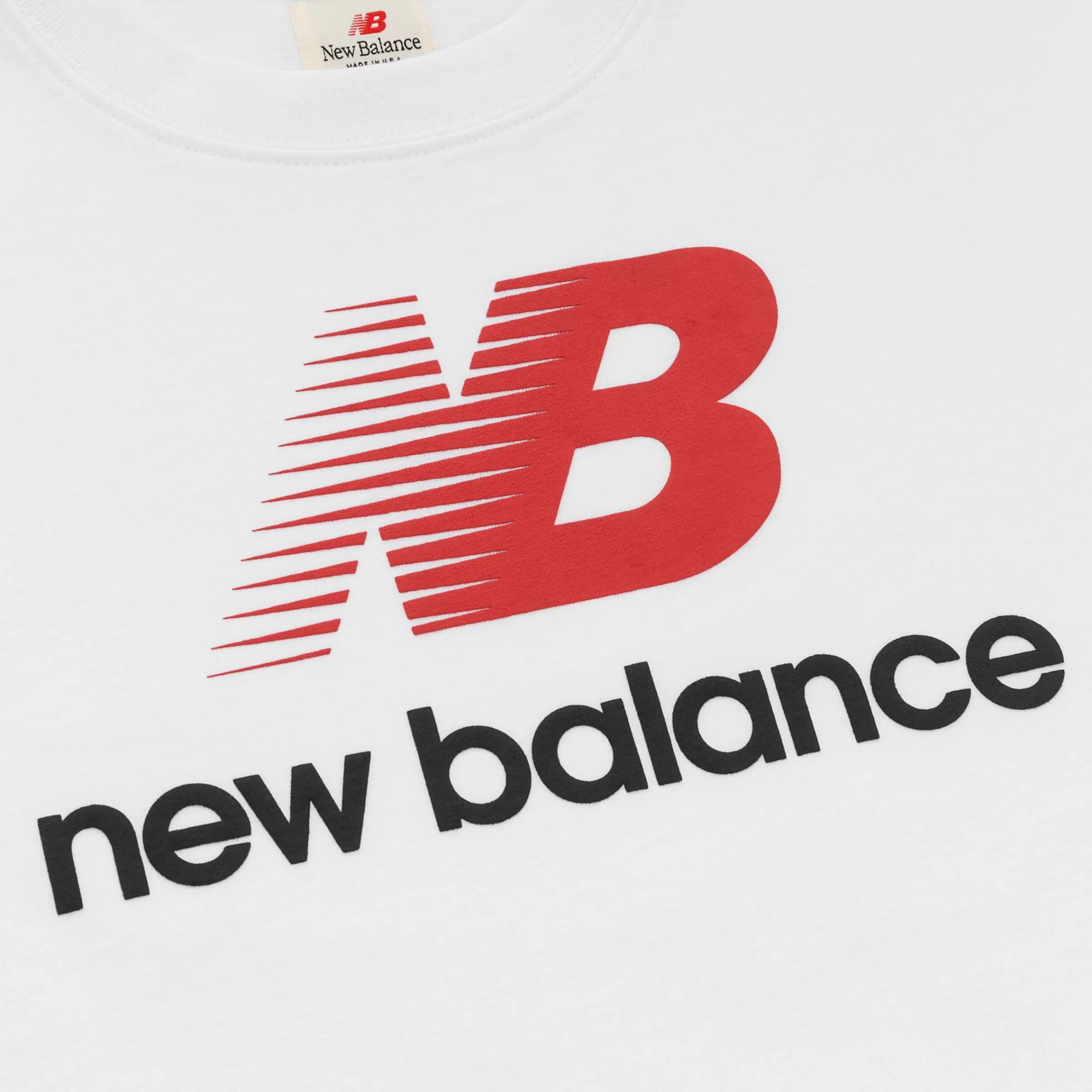 New Balance Vêtements | Made in USA-T-ShirtMADEinUSAHeritageLongSleeve WHITE