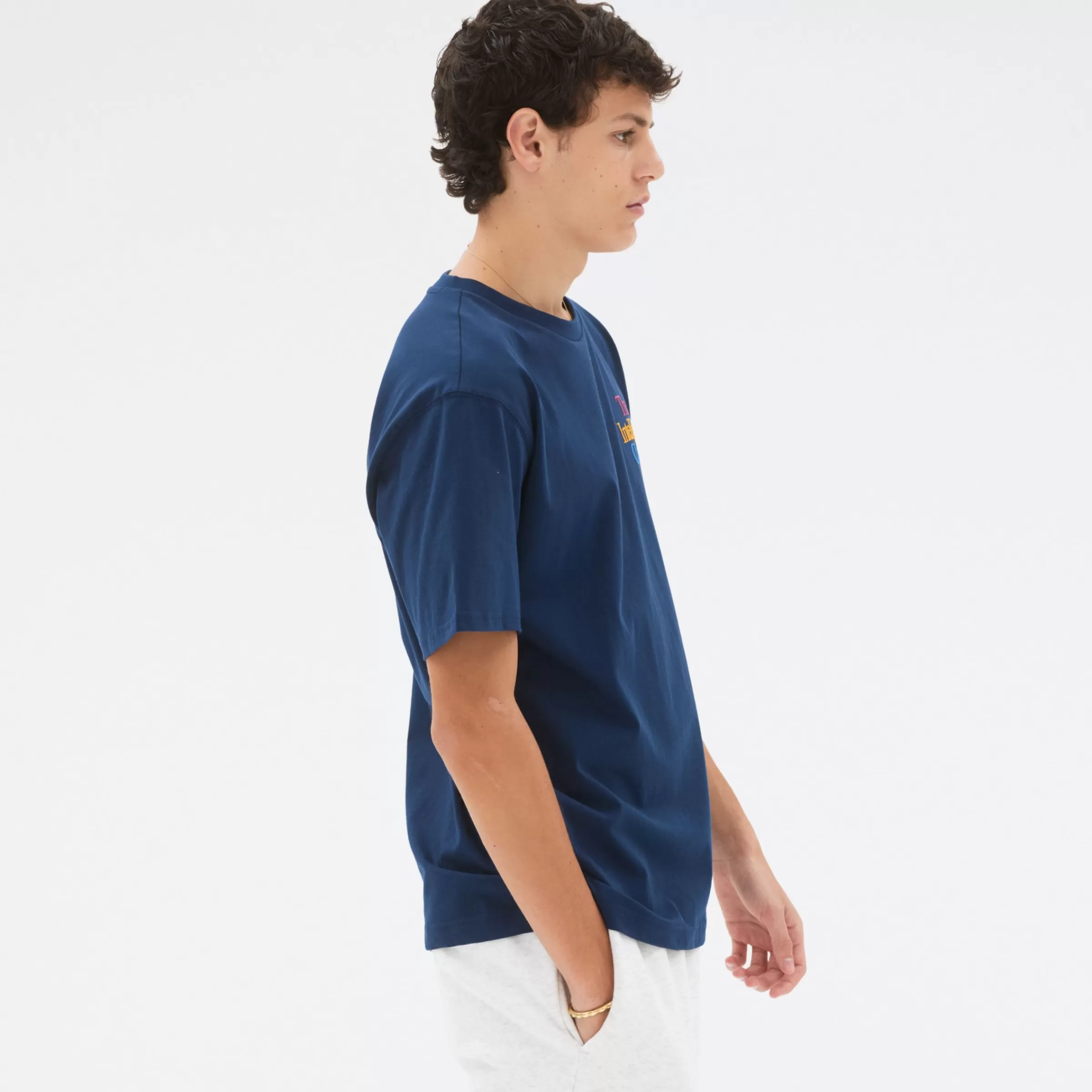 New Balance Vêtements | Tee-shirts et Maillots-T-ShirtNBAthleticsIntelligentChoice NATURAL INDIGO